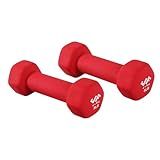 JFIT Neoprene Dumbbell (Set of 2), 3 LBS