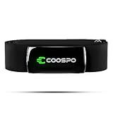 COOSPO Heart Rate Monitor Chest Strap H9Z, HRM Bluetooth 5.0 ANT+,Heart Rate Monitor Chest Sensor with Rechargeable Battery