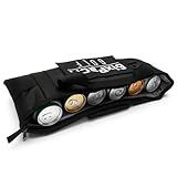 6ixPack Golf Golf Cooler Bag with 2 Ice Packs - Insulated Golf Bag Cooler Holds 6 Cans, Fits Most Golf Bags - Soft Portable Cooler for Hot Days on the Course, Golf Accessories for Men