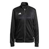 adidas Women's Tiro 25 Essentials Training Soccer Jacket, Black/White, Medium