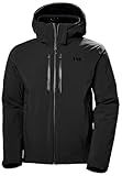 Helly Hansen Alpha LIFALOFT Insulated Ski Jacket - Winter Coats for Men - Water-Resistant Snowboard Jacket - Battery Saver Pocket - 990 Black