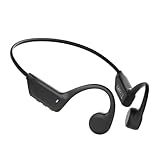 New Waterproof Open-Ear Bone Conduction Headphones - Bluetooth 6.0, Long Battery Life, Ultra-Light Wireless Headset with Stable Connection, Ideal for Running, Cycling, Workout, Hiking
