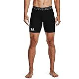 Under Armour Men's Armour HeatGear Compression Shorts , Black (001)/Pitch Gray, Medium