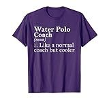 Gift for Water Polo Coach Definition Funny Water Polo Coach T-Shirt