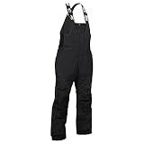 Castle X Men's Phase G2 Snowmobile Bib w/3M Thinsulate (Black - X-Large)
