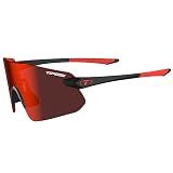 Tifosi Vogel SL Sport Sunglasses (Matte Black, Smoke Red Mirror)