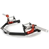 Open Hex Trap Bar, Specialty Barbell with Rotating Tri-Grip Handles in 30mm, 38mm, and 45mm, Fits Bumper Plates and Weight Plates with 2" Insert