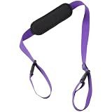 GORGECRAFT Scooter Straps Adjustable Carrying Strap with Non-Slip Shoulder Pad Blue Violet Beach Chair Replacement Universal Carry Strap Yoga Mat Sling Holder for Camping and Outdoor Backpack