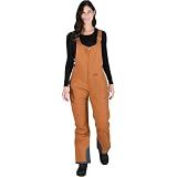Arctix Women's Essential Insulated Bib Overalls, Cappucino, Small