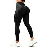 JGS1996 3D Anti Cellulite Compression Leggings Butt Lifting Legging for Women Tummy Control Metabolic Boost Workout Yoga Pants Black