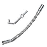 Youteer 1Pcs Snowmobile Ice Scratcher Kit Fit for Polaris Arctic Cat Ski-doo Reverse and Non-Reverse Gear Equipped Snowmobiles Scratchers Ice Scratchers Track Heights 2-1/2"