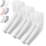 UV Sun Sleeves for Men Women - Cooling Arm Sleeves for Sun Protection UPF 50+ | Golf, Tattoo Cover Up, Compression Protective Sports, Baseball, Football, Driving | Mangas Para El Sol Para Hombre