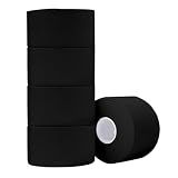 ADMITRY Athletic Tape,5 Pack Black Sports Tape