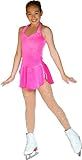 ChloeNoel Figure Skating Ligth Tan Footed Tights TF8830 w/ 2 Crystals Ligth Tan Child Large (10-12)
