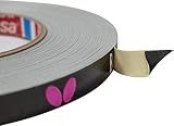 Butterfly Side Tape Black/Magenta - 12mm Width - Side Tape to Protect The Edges of Your Table Tennis/Ping Pong Paddles – Available in 1m (2 Rackets), 10m (20 Rackets), and 50m (100 Rackets