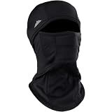 Balaclava Ski Mask - Winter Face Mask for Men & Women - Shiesty Full Face Cover - Cold Weather Snow Gear for Skiing, Snowboarding, Running & Motorcycle - Pasamontañas para Hombre - Black
