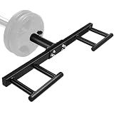 BRTGYM Viking Press Landmine Handle Attachment,for 2inch Olympic Barbell, Heavy Iron Made Home Gym Equipment for Deadlift Squat Row Press Workout