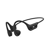 PSIER Bone Conduction Headphones, 2026 Upgrade Bluetooth 6.0 Open Ear Headphones, 10Hrs Playtime Wireless Earbuds with Mic, 23g Lightweight Comfort, IPX5 Waterproof Running Headphones for Gym, Outdoor