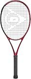 Dunlop Sports CX Team 275 Pre-Strung Tennis Racket, 1/4 Grip, Red/Black