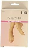 Bloch Womens Ballet Pointe Shoe Toe Spacers, Light Sand, One Size US