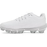 Under Armour Women's Glyde Sola RM Softball Cleats, (100) White/Summit White/Stone, 8.5, US
