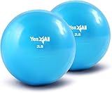 Yes4All Soft Weighted Toning Ball Smooth 2lb Pair