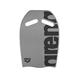 Arena Unisex Adult Swim Kickboard Men and Women Swimming Training Aid Alignment Foam Boogie Board Supportive Pool Float Swimboard Equipment, Silver