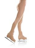 Mondor 3372 Boot Cover Natural Figure Skating Tights - Light Tan - 8-10