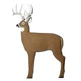 GLENDEL Crossbow Buck 3D Archery Target, Stops 400+ FPS Bolts and Arrows, Replaceable 4-Sided PolyFusion Core, Mimics the Proportions of a 200 lb Whitetail Deer with 150” B&C Antlers