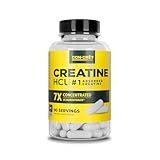 CON-CRET Creatine HCl Capsules | Muscle, Cognitive, Cellular Energy Support | No Bloating or Cramps | USA Made & NSF Certified | Creatine Pills (90 ct)