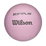 WILSON Soft Play Volleyball - Official Size, Pink