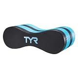 TYR Junior Pull Float - Pull Buoy Leg Float for Swim Training - Isolates Legs for Upper Body Strength and Technique - Swimming Exercise Equipment for Children, Young Adults - Black/Blue