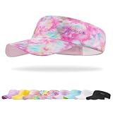 Trodalo Kids Sun Visor Hats for Girls Boys, Packable Cooling Stretchy Visor