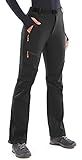 Heathyoga Snow Ski Pants Women Waterproof Softshell Insulated Fleece Lined Snowboard Pants Hiking Pants for Winter Outdoor