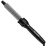 Revlon Perfect Heat Triple Ceramic Curling Brush Iron | for Silky Smooth Wave Curls (3/4 in)