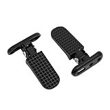 Mokuo Scooter Footpegs E-bike Footpeg in Aluminum Alloy, Lenght 12cm/4.7",Compatible with Scooter Mopeds E-Bike Mini Bikes,Installation Hole Spacing: 4-5cm