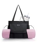 sportsnew Yoga Mat Bag Waterproof Tote Gym Bag Mat Carrier W/Wet Pocket