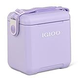 Igloo Lilac Breeze 11 Qt Tag-Along Too Strapped Picnic Style Cooler