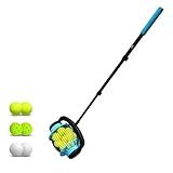 Hnjasnee Tennis Balls Hoppers Tennis Ball Retriever Golf Ball Picker Upper Golf Accessories (Tennis Balls Hoppers)