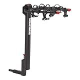 Yakima DoubleDown 4 Tilting Aluminum Hitch Bike Rack for Car, SUV, and Truck with 1.25 or 2 Inch Bike Rack Hitch Receivers, Black