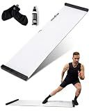 UltraSlide 6 FT Slide Board Exercise Trainer for Hockey, Home Gym & Agility