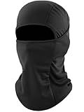 ROXUN Ski Mask Balaclava Shiesty, Motorcycle Winter Windproof Warmth UV Protector for Men/Women Black