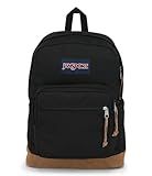 JanSport Right Pack Backpack - Durable Daypack with Padded 15" Laptop Sleeve, Spacious Main Compartment & Integrated Water Bottle Pocket - Black