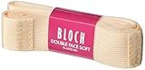 Bloch Dance Ballet/Pointe Shoe Double Faced Elastorib Pink, One Size