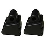Czhotg 2Pcs Black Roller Skates Brake Stopper Replacement Skate Accessories Brake Block Universal Non-Slip Inline Skate Safety Brake Roller Skate Toe Stops Toe Stops and Plugs