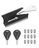 Abahub Surfboard Fin Key Screws Kit for FCS Fins with Surf Wax Comb & 2 Extra Keys and Screws