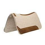 Weaver Equine Wool Blend Felt Western Saddle Pad for Horses, 30" x 30"