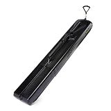 Sportube Series 2 Ski Case – Protective Travel Case for Two Pairs of Alpine Skis and Gear or Four Pairs of Nordic Skis and Gear , Black, 6'9"