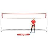 GoSports 20 ft Freestanding Volleyball Training Net for Indoor Our Outdoor Use - Instant Setup and Height Adjustable