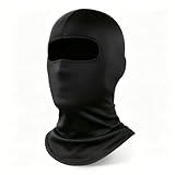 YESLIFE Balaclava Black Ski Mask for Men and Women, Winter Face Mask, Shiesty for Skiing, Snowboarding & Motorcycle, Black